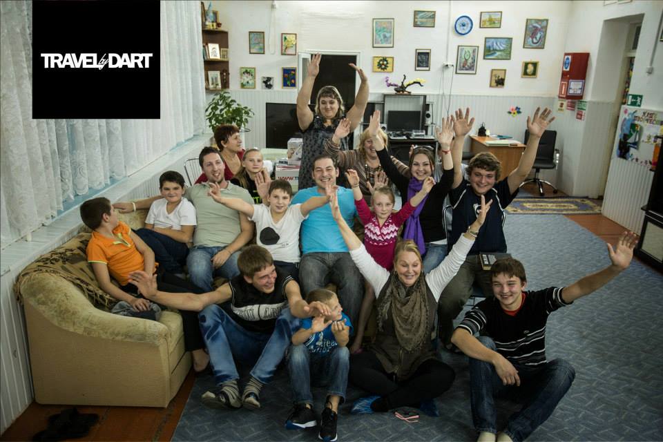 Russian orphans in Ostrovok
