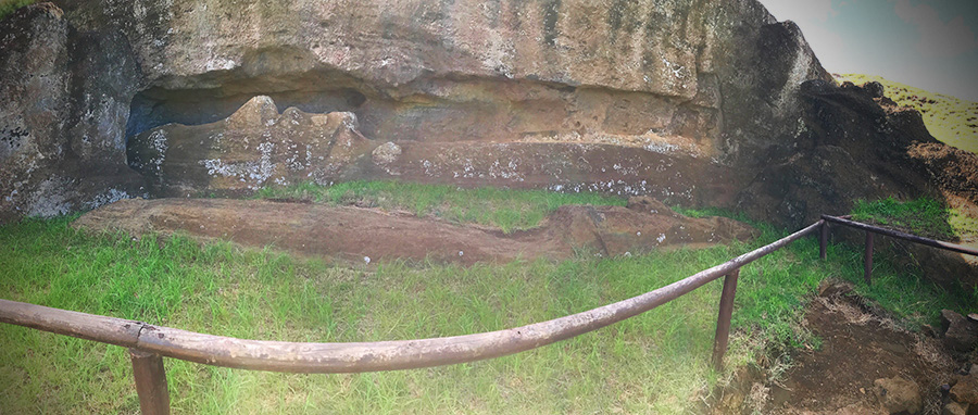 do easter island heads have bodies