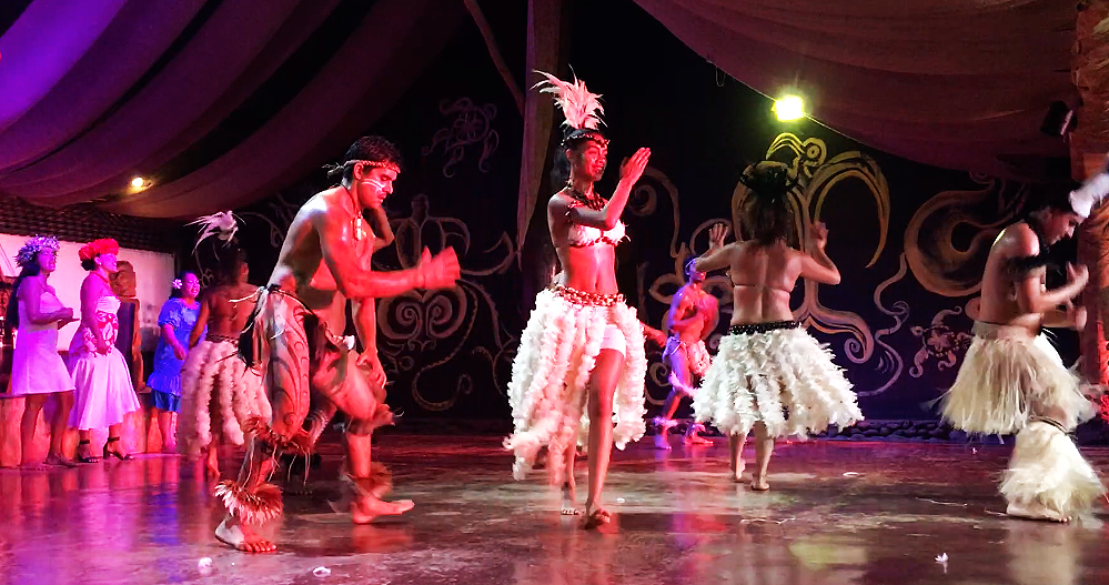 easter island traditional dance kari kari group