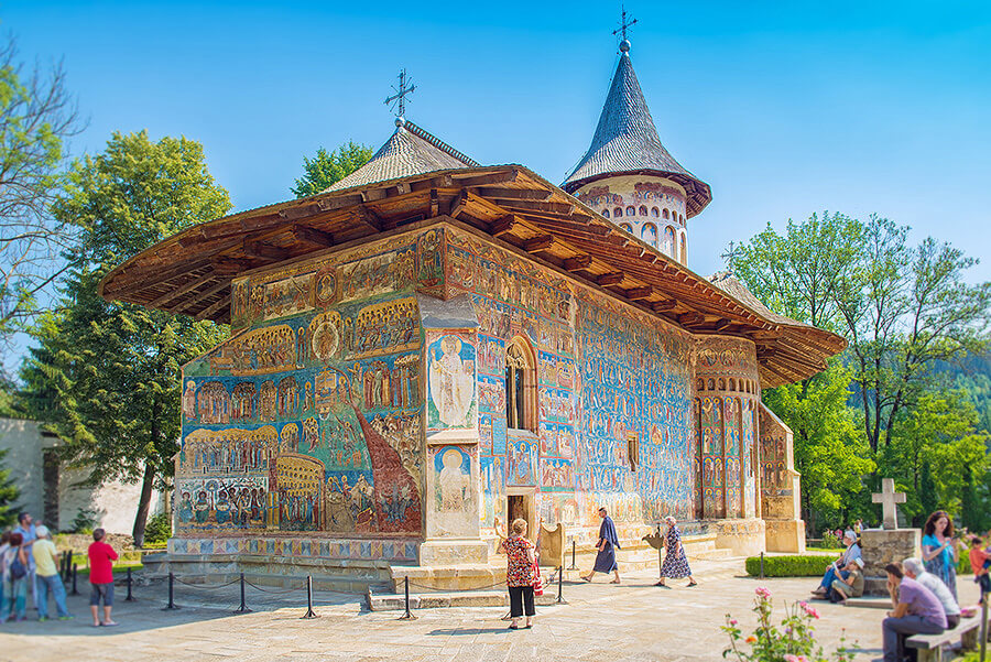 voronet monastery romania