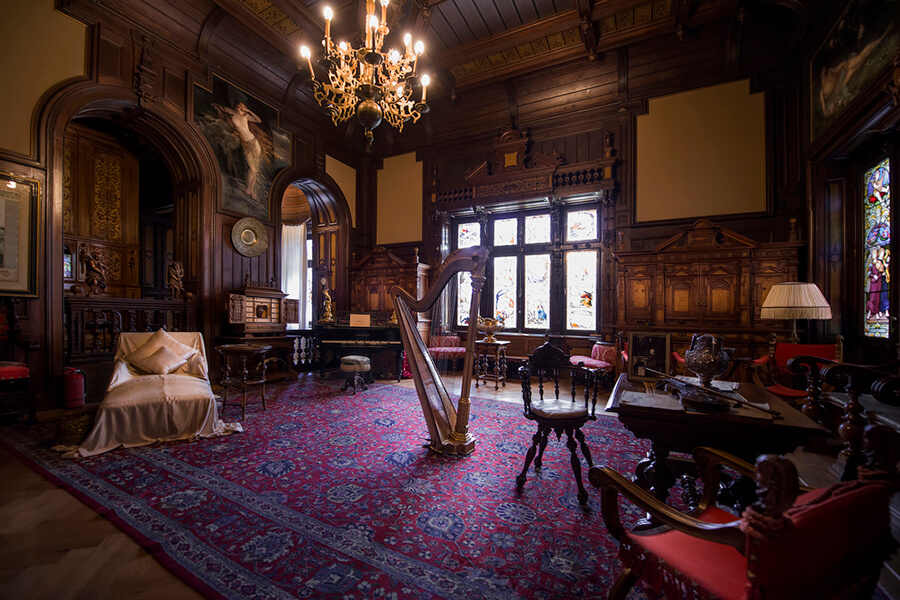 Peles Castle interior
