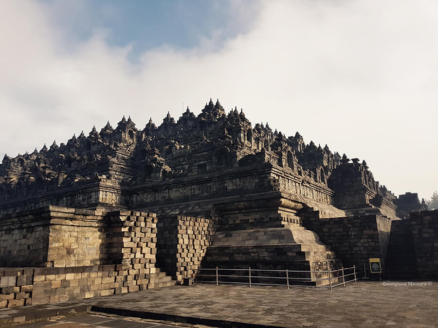 Borobudur Buddhist temple Compounds Indonesia