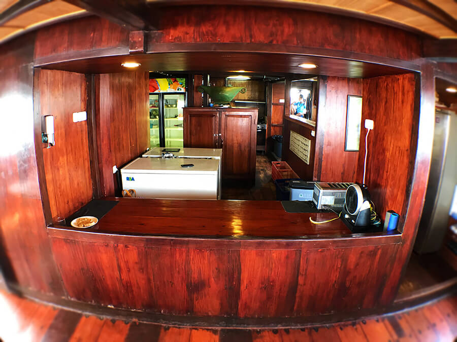 pirate ship kitchen