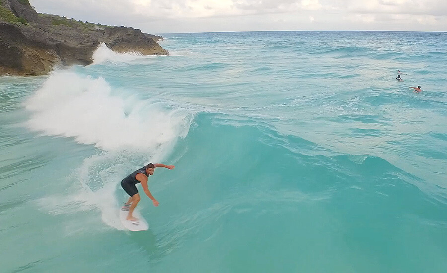 best places for surfing in bermuda