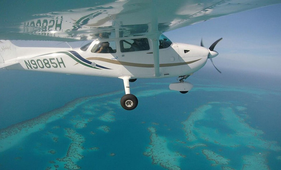aerial tour in bermuda