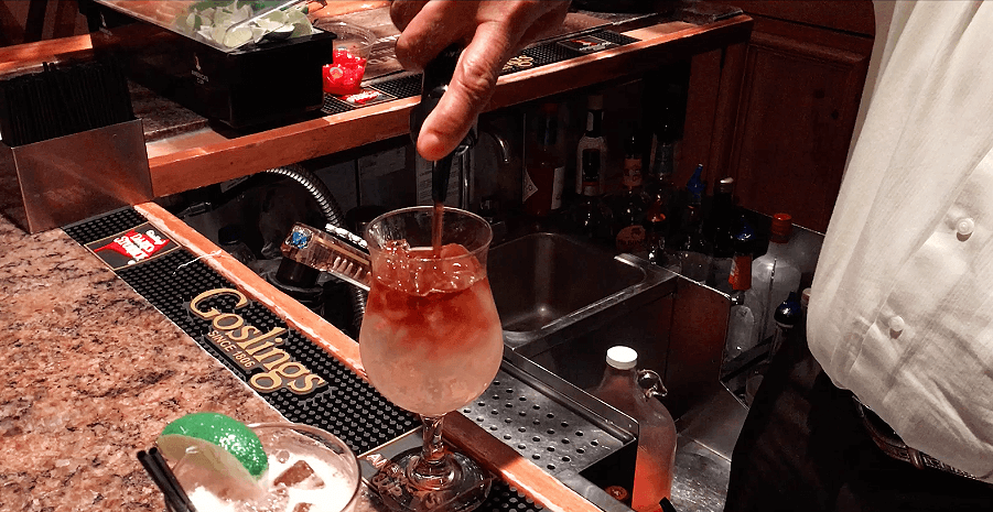 dark and stormy bermuda cocktail