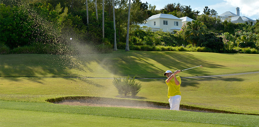 golfing in bermuda