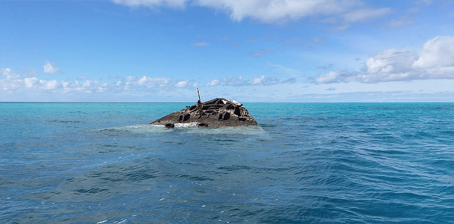 shipwreck in bermuda triangle