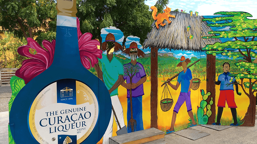 blue curacao factory